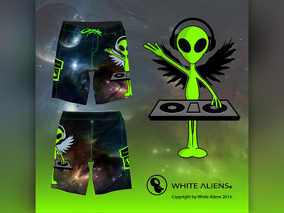 White Aliens Festival Shorts