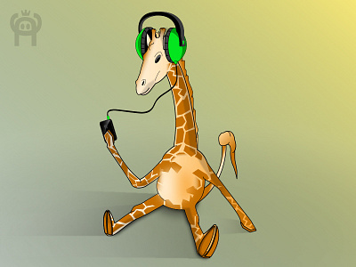 Modern Giraffe design giraffe iphone ipod jotatronic modern music