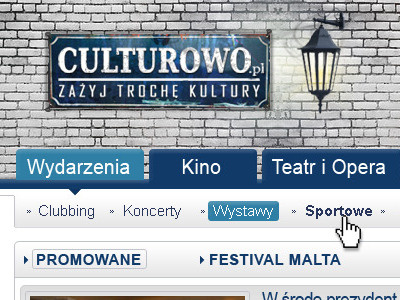 Cultural events portal