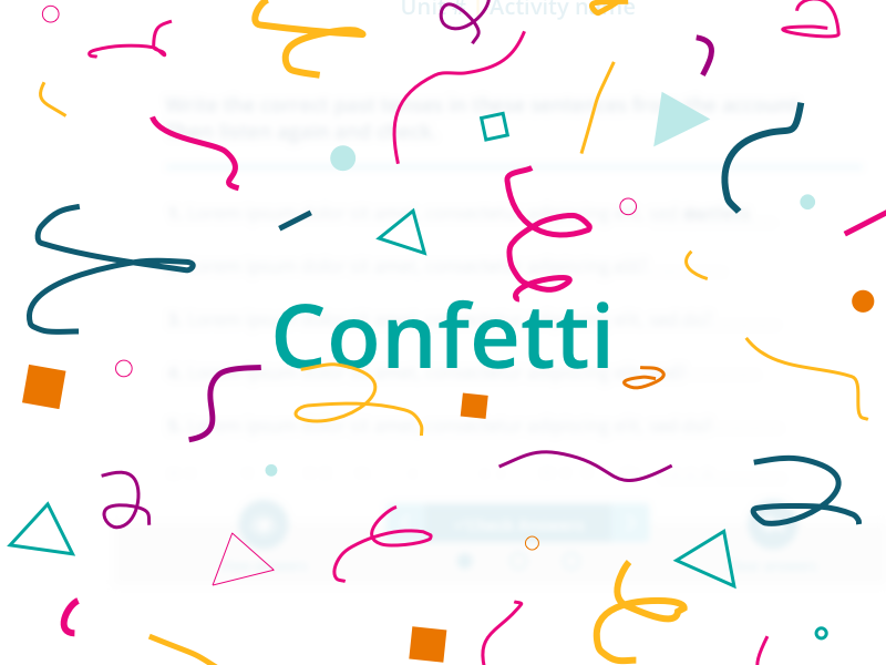 Confetti by Marceli Cieplik on Dribbble