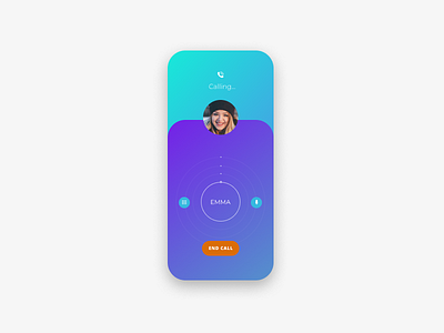 Call me design mobile app mobile app design ui ux