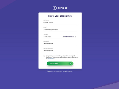 Signup Page Design form design form field login design login form popup sign design signup form signup page signup screen webinar signup design