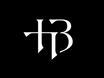 Unused "HB" monogram hb logo mark monogram