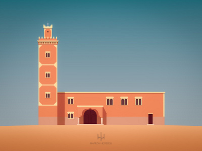 Mosque building islam morocco mosque