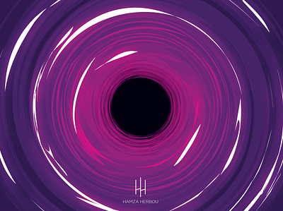 Black Hole: Vector artwork art artist design illustraion illustrator vector