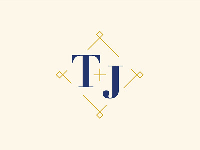 T+J Wedding Monogram