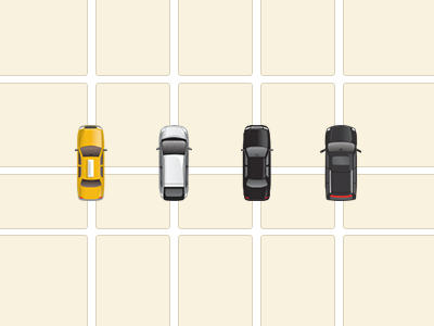 Cars cars icons map uber