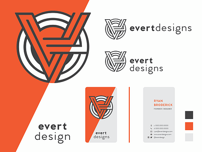 Evert Bag Identity branding businesscard design fashion icon identity identity branding identity card identitydesign logo