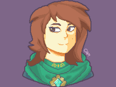 Self Portrait Gba Fe Style By Carmen Baffuto On Dribbble