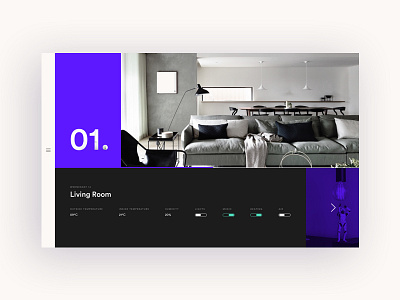 Daily UI Challenge #021 - Home Monitoring Dashboard