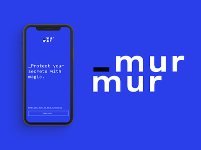 Murmur Branding brand branding crypto digital logo logotipe mark secrets