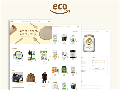 eco - eco-friendly e-commerce by amazon