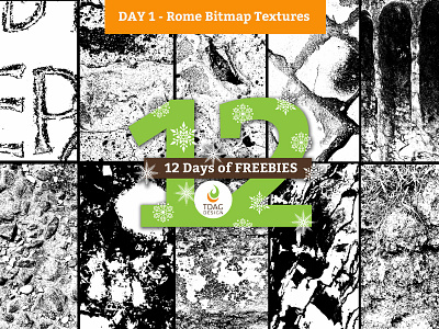 12 Days Of Freebies - Day 1 design photomanipulation photoshop typography
