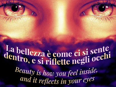 beauty is inside beauty design inspirational quote italiano photography photomanipulation photoshop sophia loren typography unsplash