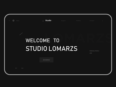 Lomarzs website app artwork branding clean design designer graphicdesign ios minimal mobile modern site type ui ui ux ux web webdesign webdesigner website