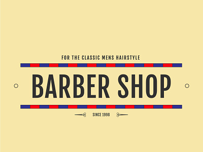 barber shop logo