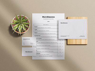 Italian restaurant identity business card clean designer envelope graphicdesign identity italian layout menu menudesign paper pizza presentation layout printdesign restaurant branding restaurants stationery template