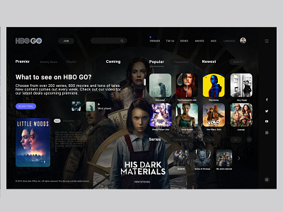 redesign for hbo go platform