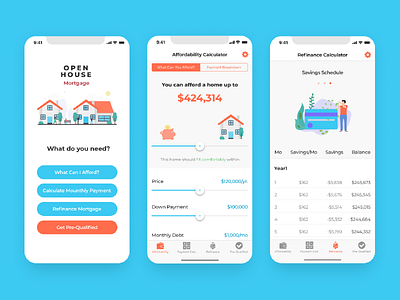 Mortgage app for iOS