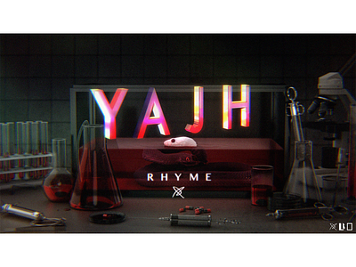 YAJH - Official Music Video (Title Design 3) 3d 3d animation after effects animation cgi compositing design environment maya music video props rendering title design