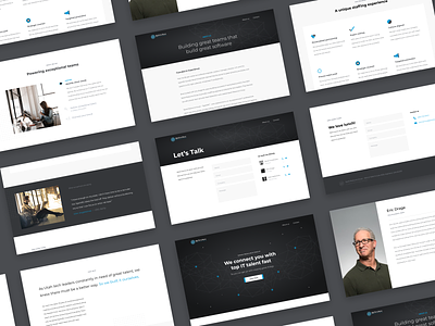 Spark RG All Screens about us branding contact design landing page ux vector web design