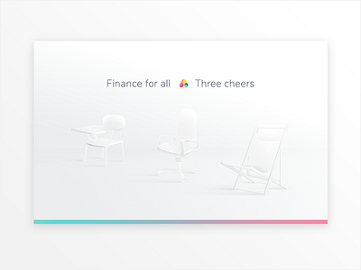 Three cheers for inclusive finance banking blockchain branding clean crypto exchange crypto wallet cryptocurrency design fintech illustration inclusive promo tagline ui ui ux design ux web