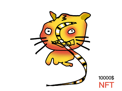 The first NFT-Tiger branding design logo 插图 设计