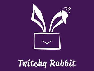 Three of ThirtyLogos: Twitchy Rabbit design logo logodesign thirtylogos thirtylogoschallenge twitchyrabbit twitchyrabbitlogo