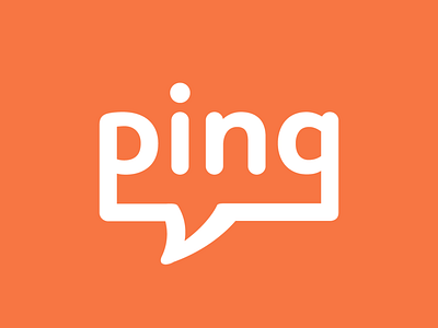 Four of ThirtyLogos: Ping design logo logodesign thirtylogos thirtylogoschallenge