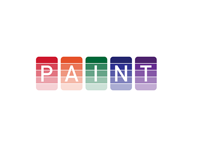 Nine of Thirty Logos: Paint design logo logodesign paintlogo thirtylogos thirtylogoschallenge
