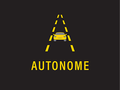 Driverless Car Logo graphic design logo logo design