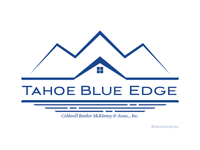 Tahoe Blue Edge Real Estate Logo