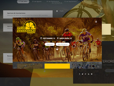 Rally Endurance / Annual Race Event / Website - UI/UX