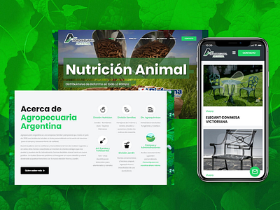 Agropecuaria Argentina - Store and Services - Web Development