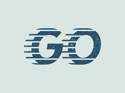 Go blue brand go logo wordmark