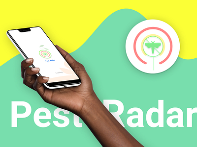 Pest Radar adobe xd android app apple art black branding color dark ui design figma gradient illustration ios logo onboarding typography ui uiux ux