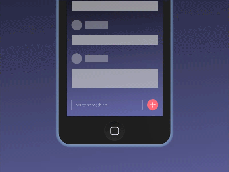 Chat Box Animation animation chat interaction ui ux