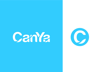 CanYa Logo blockchain blue branding crypto design freeform freelancing gig economy logo logo a day