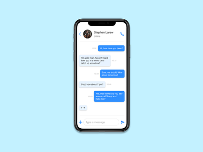 Messaging app - Daily UI 13