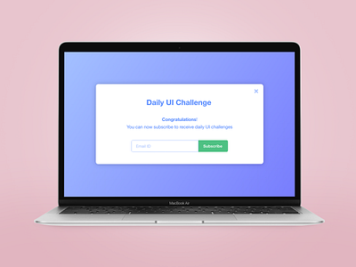 Pop up - Daily UI 16