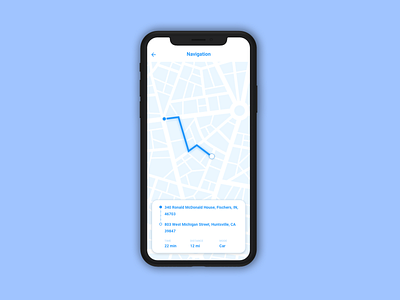 Location Tracker/Navigation - Daily UI 20