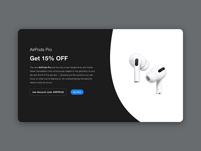 Special Offer - Daily UI 36