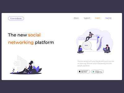 Landing page - Daily UI 03