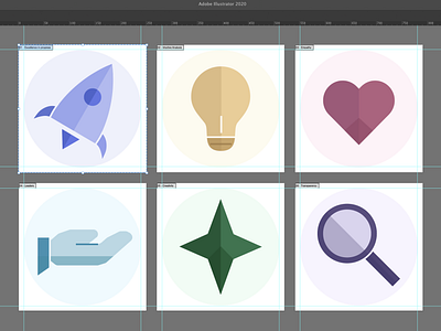 Custom Icons | Process by Kate Kassab for Webstacks on Dribbble