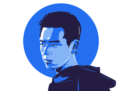 韩商言 digital digitalart illustration portrait
