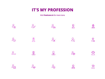 Job and profession Icons