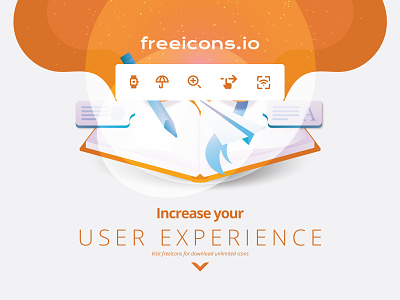 User Experience Icons ai app branding design flat free icons freeicons icon illustration ios logo png logo svg logo ui user experience ux vector vector logo web website