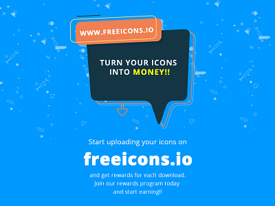 Turn your icons into money!! freeicons.io rewards program sell icons start earning turn your icons into money turn your icons into money