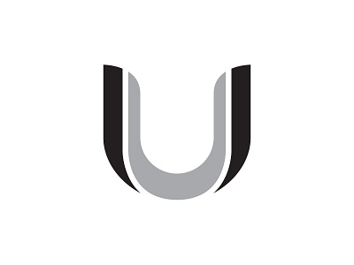 UC Monogram ambigram branding design graphic id letters logo mark minimal minimalist monogram type