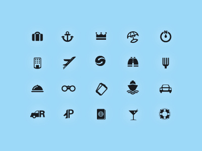 WIP - Travel Icons